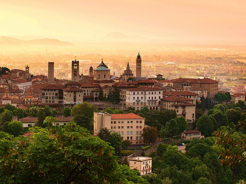 Bergamo in Italy