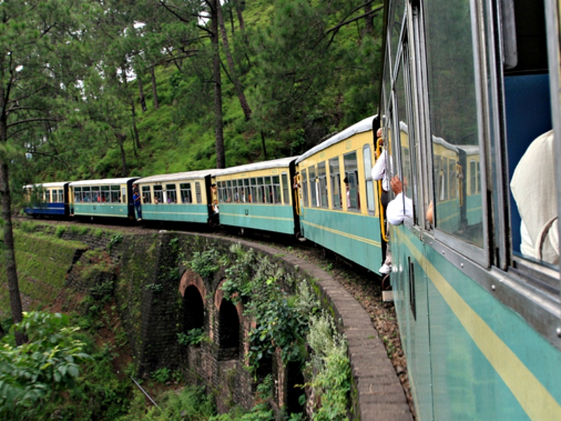 Kalka – Shimla train journey