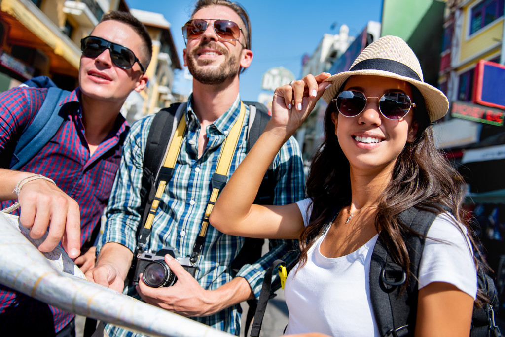 a tour group