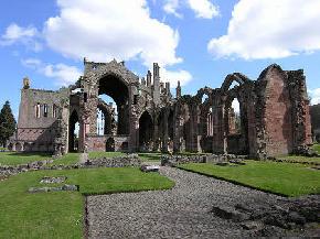 melrose-abbey, scotland