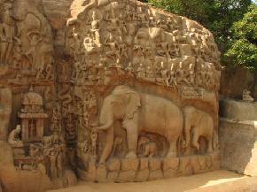 arjunas-penance, mahabalipuram