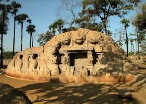 tiger-cave, mahabalipuram