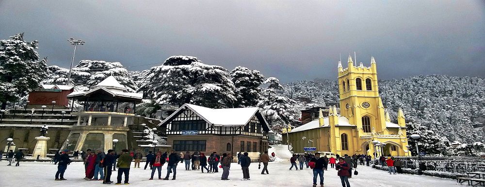 Shimla Snowfall, 
			shimla sightseeing