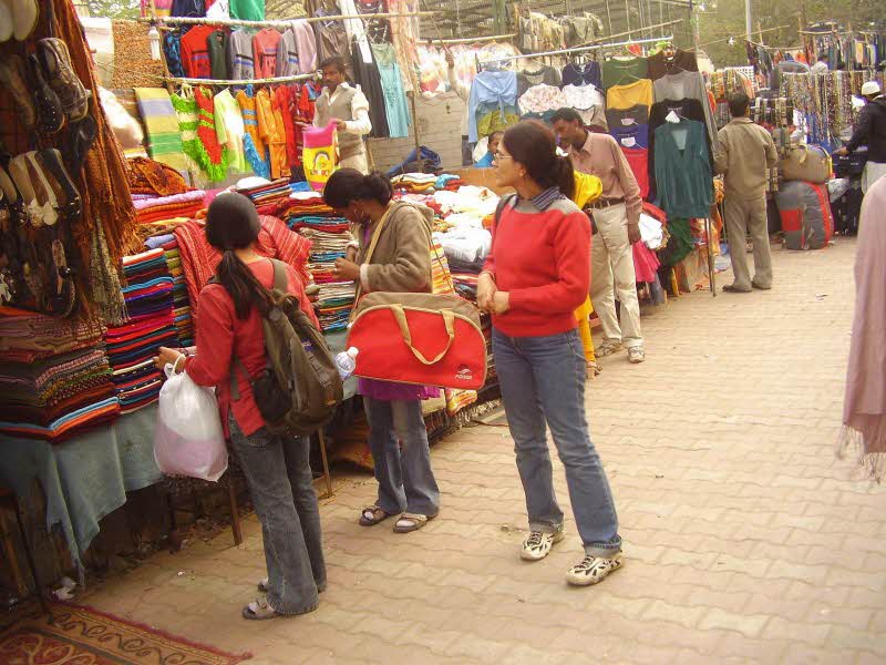 shopping in Delhi